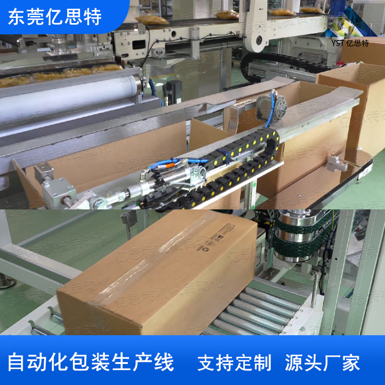 裝盒機裝箱機自動化包裝生產(chǎn)線案例