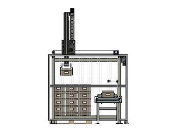 紙箱桁架機(jī)械手全自動碼垛機(jī)器人