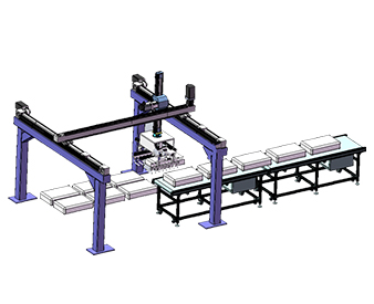 包裝袋桁架全自動碼垛機(jī)