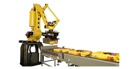 機床零配件機器人上下料